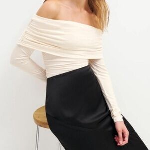 Reformation Florentina Knit Top